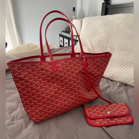 Inspired Red Tote - Picture 1 of 9